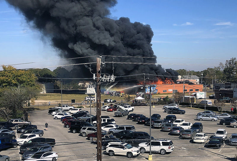 Fire destroys Meadow Gold building